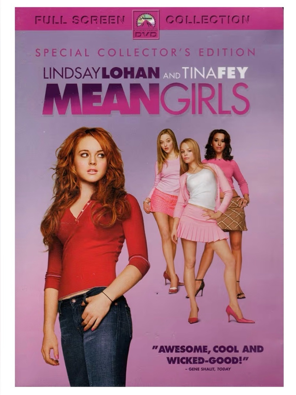 {Mean Girls} DVD Full Screen, SPECIAL COLLECTOR'S EDITION, used (2004)